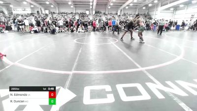 285 lbs Consi Of 16 #1 - Naa'sir Edmonds, VA vs Rasheen Duncan, MD