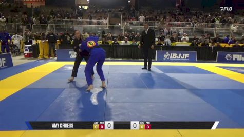 Claudia Marie A. Smithson vs Amy K Fidelis 2025 Pan Jiu Jitsu IBJJF Championship