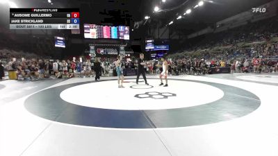 100 lbs Champ. Rd Of 64 - Ausome Guillermo, CA vs Jake Strickland, SC