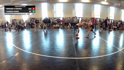 96 lbs Semifinal - Xander Parra, Witchduck Training Facility vs Bridger Clemons, Richmond Wrestling Club