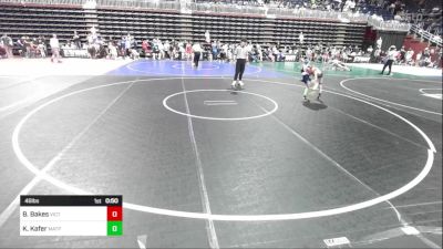 46 lbs Semifinal - Braxton Bakes, Victory WC vs Knox Kafer, Matpac Wrestling ND