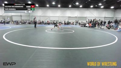 68 lbs Rr Rnd 5 - Colton Oeltjenbruns, Wyoming Underground vs Tate Russell, POWA 12U