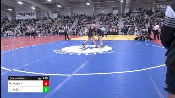 220 lbs Quarterfinal - Michael Mauro, NY vs Jackson Locke, GA