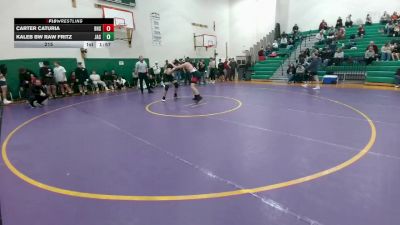 215 lbs Carter Caturia, Buffalo High vs Kaleb BW RAW Fritz, Jackson