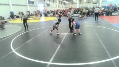 66 lbs Rr Rnd 2 - Kaden Wentzlof, Prescott vs Teegan Hubble, Dominate WC