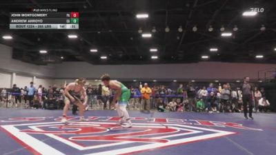 285 lbs Consi Of 4 - John Montgomery, PA vs Andrew Arroyo, CA