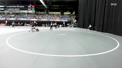 125 lbs Champ. Round 2 - 7 Landon Smith, Embry-Riddle vs 10 Braydon Pacheco, Friends