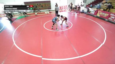 144 lbs Round 3 - Nathan Perez, Team Thunder vs Noah Yoo, Riverside Rascals