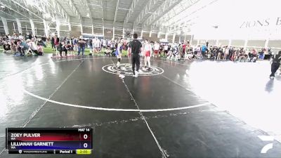 121 lbs Round 2 - Zoey Pulver, WA vs Lillianah Garnett, WA