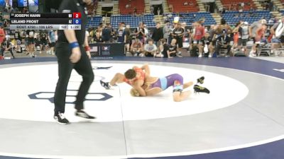 106 lbs Cons. Sub-rd Of 16 - Joseph Hahn, Michigan vs Leland Frost, Arizona