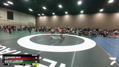 110-113 lbs Round 1 - Alexander Diltz, Texas vs Boston Laubscher, Texas Elite Wrestling Club