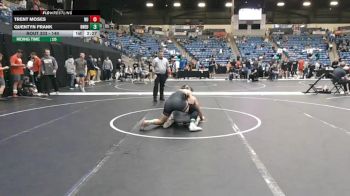 149 lbs Cons. Round 4 - Quentyn Frank, Doane University vs Trent Moses, Newman