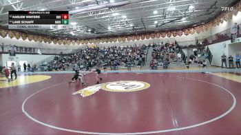 113 lbs Cons. Round 1 - Kaelem Winters, Riverton vs Lane Schaff, Natrona County