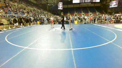 100 lbs Cons 32 #2 - Lelan Nelson, IL vs Landon Thoennes, MN