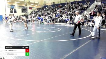 189 lbs Consi Of 4 - Lucas Lawler, Bishop McDevitt-Harrisburg vs Connor Smalley, Notre Dame Green Pond