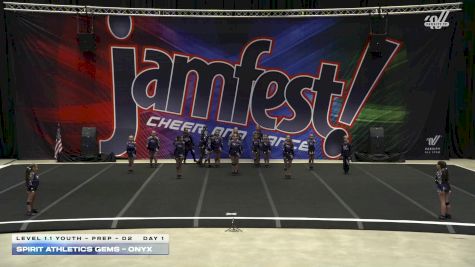 Spirit Athletics Gems - Onyx [2025 L1.1 Youth - PREP - D2 Day 1] 2025 JAMfest San Antonio Classic