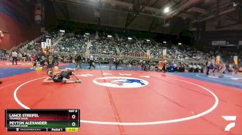 4A-145 lbs Cons. Round 3 - Peyton Alexander, Thunder Basin vs Lance Streifel, Thunder Basin