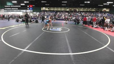 175 lbs Quarterfinal - Kanata Richardson, MI vs Ciyanna Okocha, VA