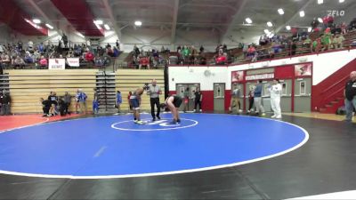 201-219 lbs Round 1 - Jackson Minor, New Albany vs DeJuan Brookshire, Decatur Central