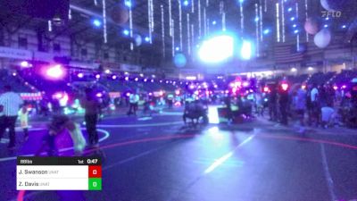 88 lbs 3rd Place - Jake Swanson, Unattached vs Zechariah Davis, Unattached