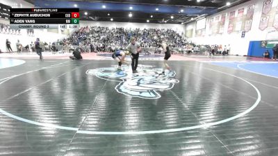 113 Boys Champ. Round 2 - Aden Vang, Mira Mesa vs Zephyr Aubuchon, Carlsbad