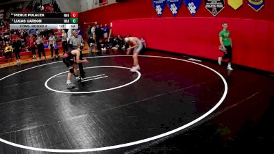 121 lbs Cons. Round 4 - Pierce Polacek, Westmont Hilltop Hs vs Lucas Carson, West Allegheny Hs