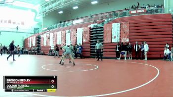 113 lbs Round 3 - Colton Russell, Olentangy Liberty vs Bronson Begley, Archbishop Alter