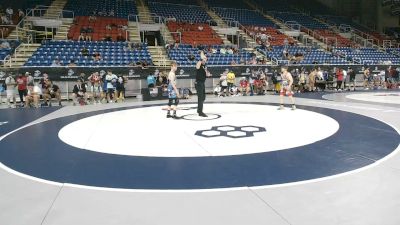 100 lbs Champ. Rd Of 16 - Symon Woods, Illinois vs Ben Kinney, Pennsylvania