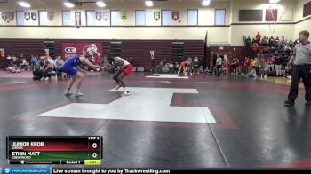 152 lbs Round 2 - Junior Krob, Lisbon vs Ethin Matt, Crestwood