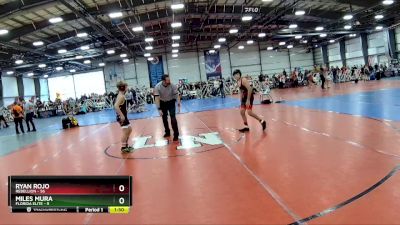 96 lbs Rd# 9- 2:15pm Saturday Final Pool - Miles Mura, Florida Elite vs Ryan Rojo, Rebellion