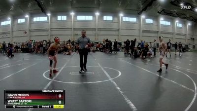 98 lbs Finals (8 Team) - Wyatt Sartori, Dragonball GT vs Gavin Morris, Cow Rock WC