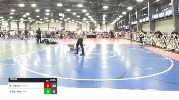 105 lbs Rr Rnd 3 - Beckett Nelson, Roughnecks vs Jacob Dunfee, Ohio Titan Scarlet