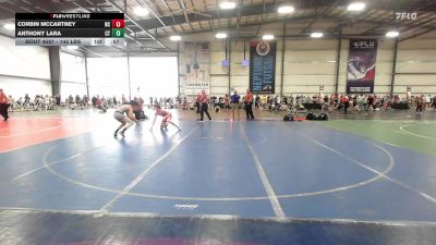 145 lbs Consi Of 64 #2 - Corbin McCartney, NC vs Anthony Lara, CT