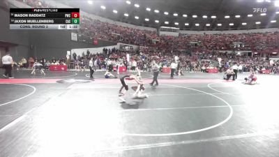 110 lbs Cons. Round 3 - Jaxon Muellenberg, Cashton vs Mason Raddatz, Pulaski Wrestling Club