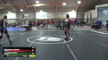 140 lbs Champ. Round 2 - Vivienne Gitke, Bennett vs Vikashini Ananth, Batavia
