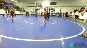 46 lbs Rr Rnd 5 - Hunter Wells, Claremore Wrestling Club vs Wesley Garza, Sperry Wrestling Club