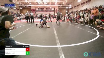 54 lbs Rr Rnd 5 - Norah Winkle, Raw Wrestling Club vs Nevalee Petty, Skiatook Youth Wrestling