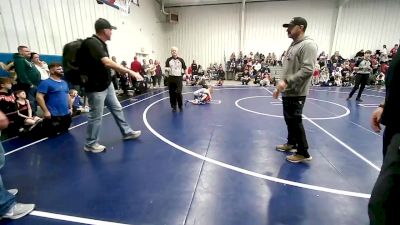 58 lbs Rr Rnd 5 - Trinity Jaramillo, Hilldale Youth Wrestling Club vs Braxton Bishop, Pryor Tigers