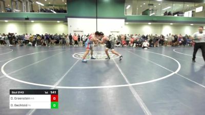 215 lbs Round Of 32 - Dylan Greenstein, MA vs Dillon Bechtold, PA