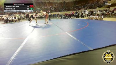 B4A-215 lbs Semifinal - Marcus Wilson, Clinton vs Owen Ellis, Inola