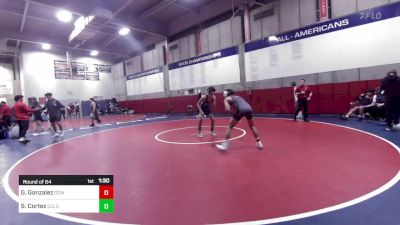 150 lbs Round Of 64 - Gabriel Gonzalez, Downey vs Shane Cortez, Golden Valley (Bakersfield)