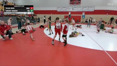 41-44 lbs Round 1 - Elias Rios, Greeley Metro Wrestling Club vs Brody Sisson, HRA