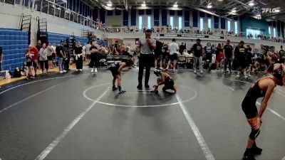 56 lbs Round 4 (6 Team) - Parker Alfau, The Storm Center vs Apple Calhoun, BHWC | Dirt Divers
