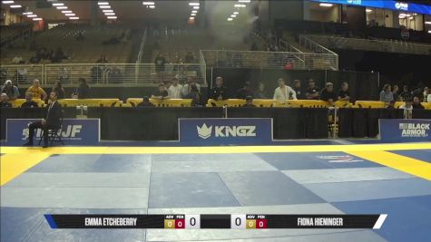 Fiona Hieninger vs Emma Etcheberry 2025 Pan Jiu Jitsu IBJJF Championship
