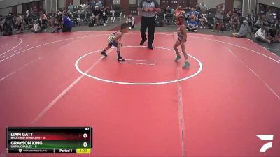 47 lbs Semis & 1st Wrestleback (8 Team) - Grayson King, Untouchables vs Liam Gatt, Backyard Brawlers