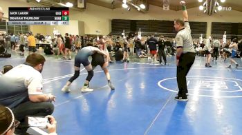 89 lbs Rr Rnd 4 - Jack Lauer, All I See Is Gold Academy - MSC vs Deagan Thurlow, Maine Hammahs - MSC