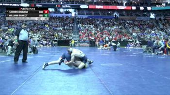 1A-144 lbs Champ. Round 1 - Hayden Garlow, Alta/Aurelia vs William Sankot, Belle Plaine