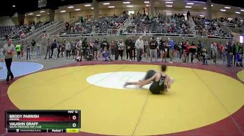 106 lbs Round 2 - Brody Parrish, Irrigon vs Vaughn Graff, South Medford Mat Club