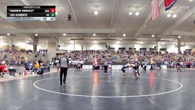 AA 157 lbs Cons. Round 3 - Leo Roberts, Independence High School vs Andrew Kneisley, Science Hill High School