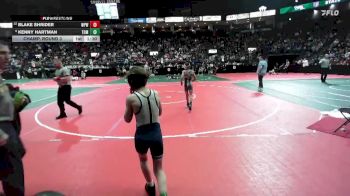 78 lbs Champ. Round 3 - Blake Shrider, WPW1 vs Kenny Hartman, TOM2